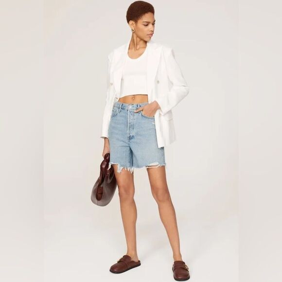 Agolde Pants - AGOLDE STELLA DENIM JEAN SHORTS SIZE 28